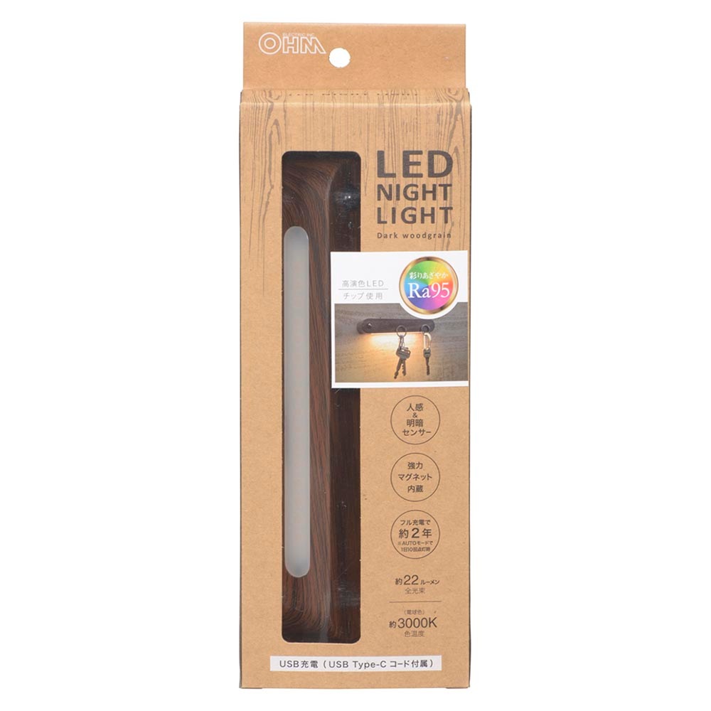 LED�ʥ��ȥ饤�� �ʹ������ť��󥵡��դ� ǻ������Ĵ��NIT-BK06-K 06-3812