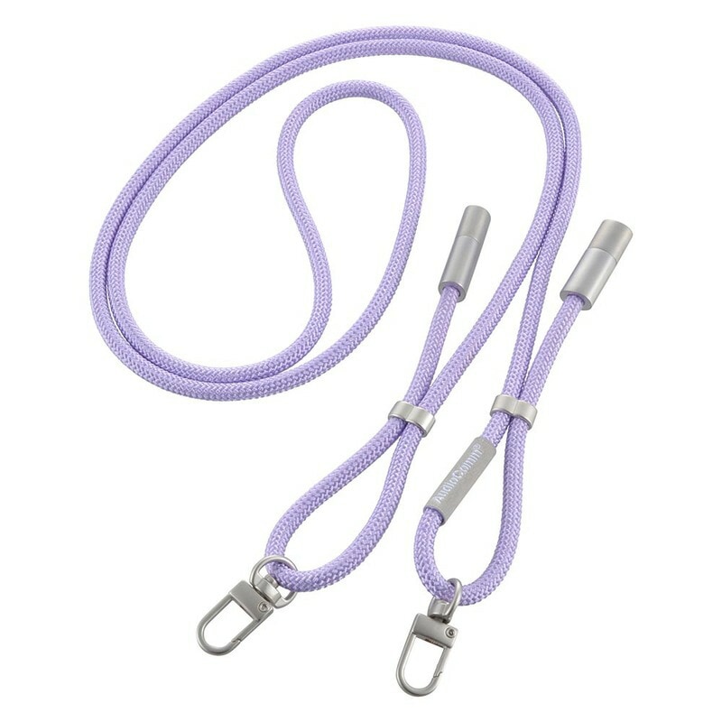 AudioComm チャージングストラップ USB-C/Lightning パープル｜SMT