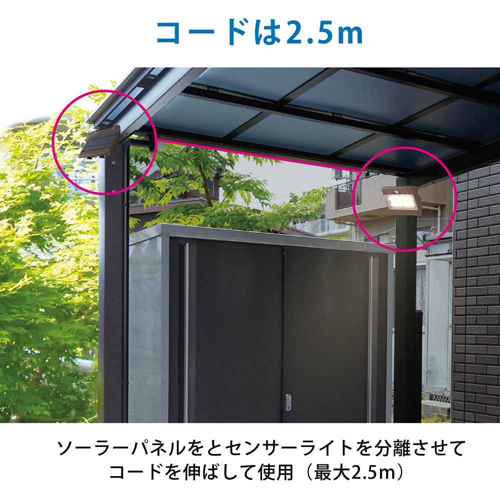 monban �����顼�����󥵡��饤�� �ѥͥ��곰�� �ŵ忧LED �֥饦���LS-S140SR4-T 06-4293