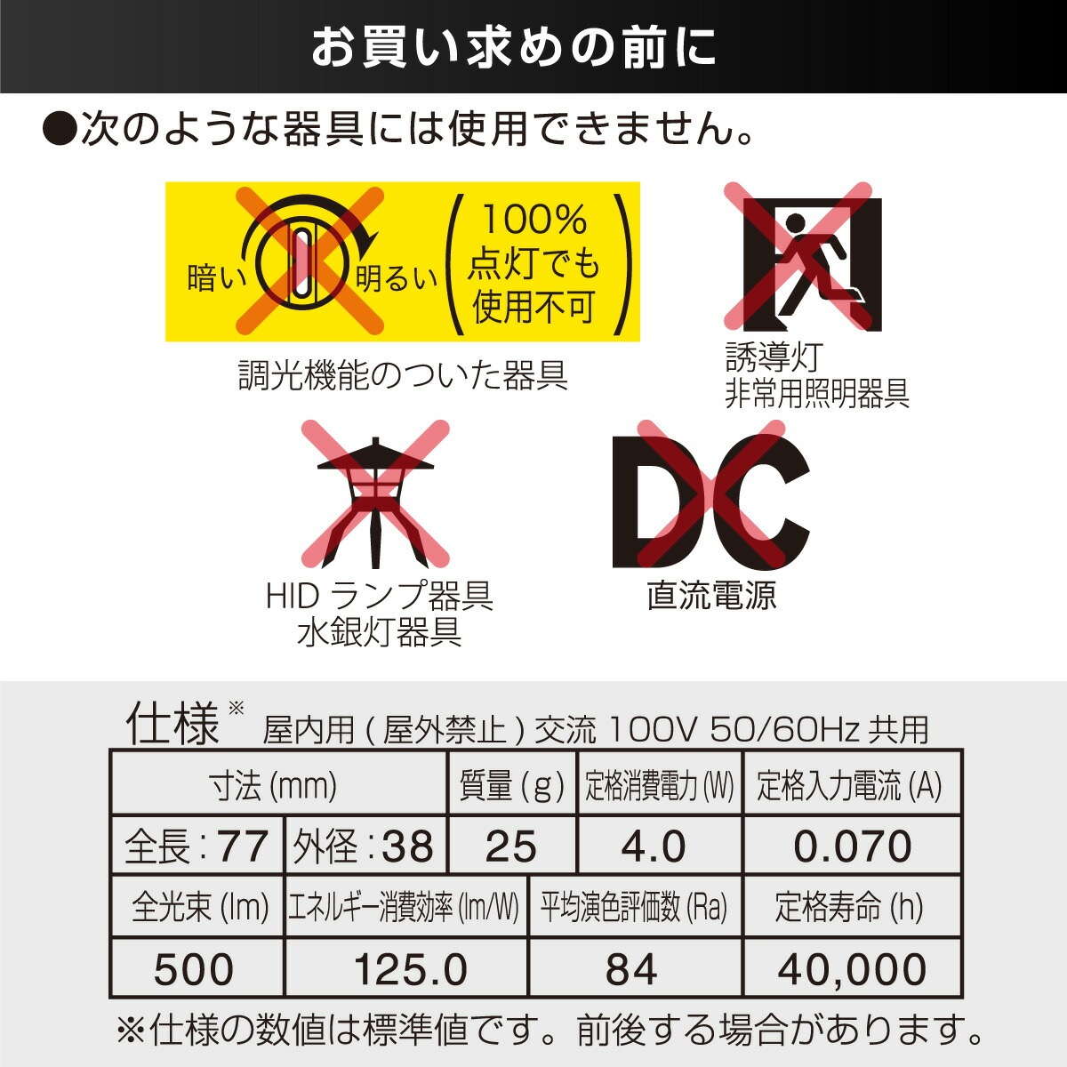 LED�ŵ微��E17 40������ ����� 2������LDA4D-G-E17 AG62P 06-5544