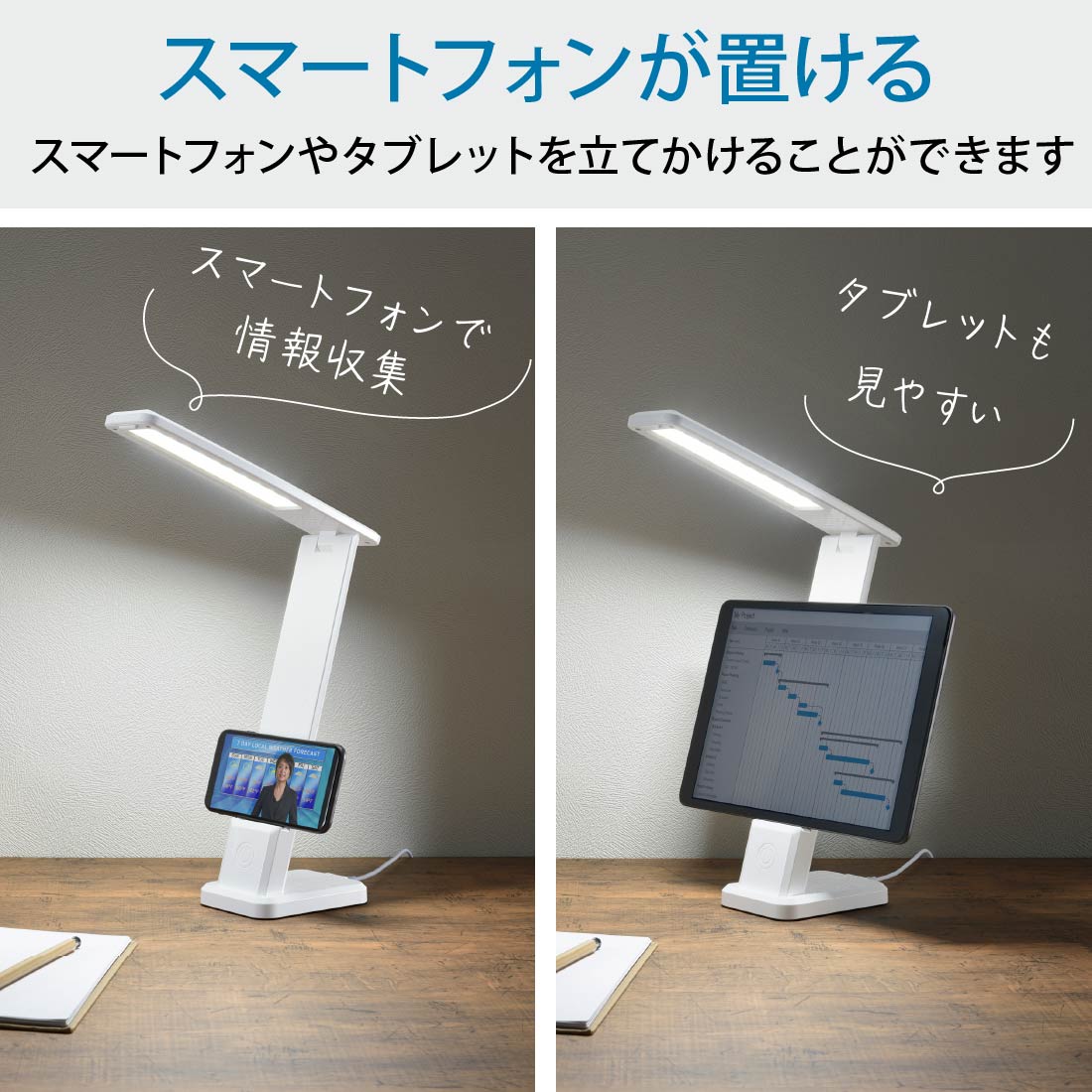 LEDǥ ޤꤿ߼DS-LS20USB-W 06-3843