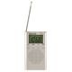 AudioComm AM/FM�վ��ϥ�ǥ��饸�� ����С���RAD-P525S-S 03-0586