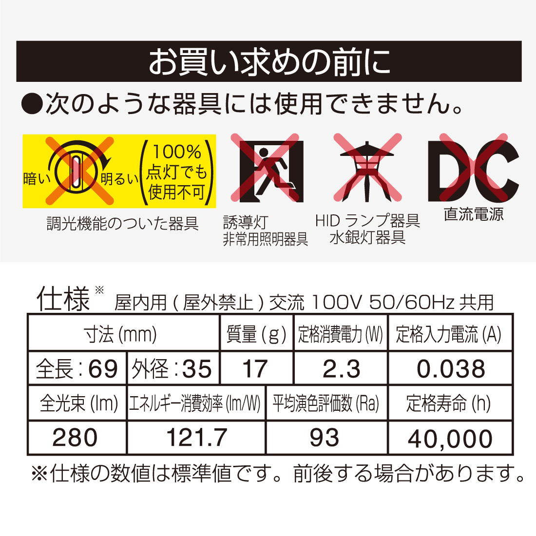 LED�ŵ微��E17 25������ ����� 2������LDA2D-G-E17 RA 2P 06-5556