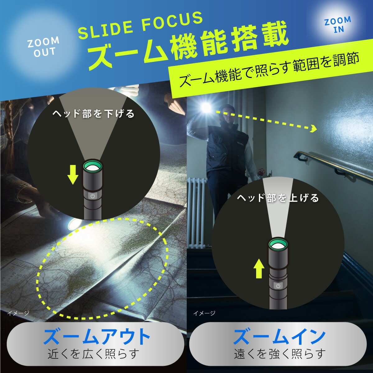 充電式LEDライト 420ルーメン｜LH-C42B5 08-1721｜通販なら