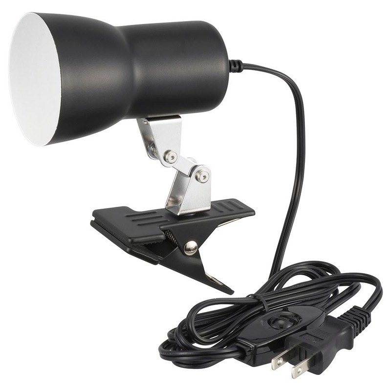 クリップライト E17 電球別売 ブラック｜LTC-N117AK-K 06-1642｜通販