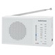AudioComm AM/FM�ϥ�ǥ��饸�� �ۥ磻�ȡ�RAD-H234N-W 03-7053