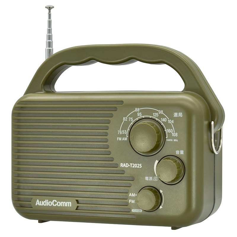 AudioComm AM/FMȥɥ饸RAD-T202S 03-0988