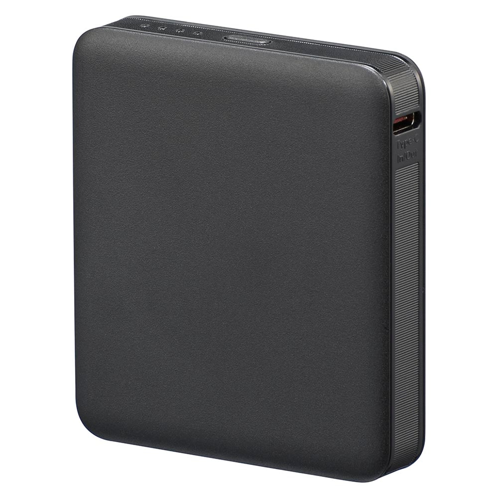 モバイルバッテリー　ブラック Amazon | 【コンセント一体型】 モバイルバッテリー 小型