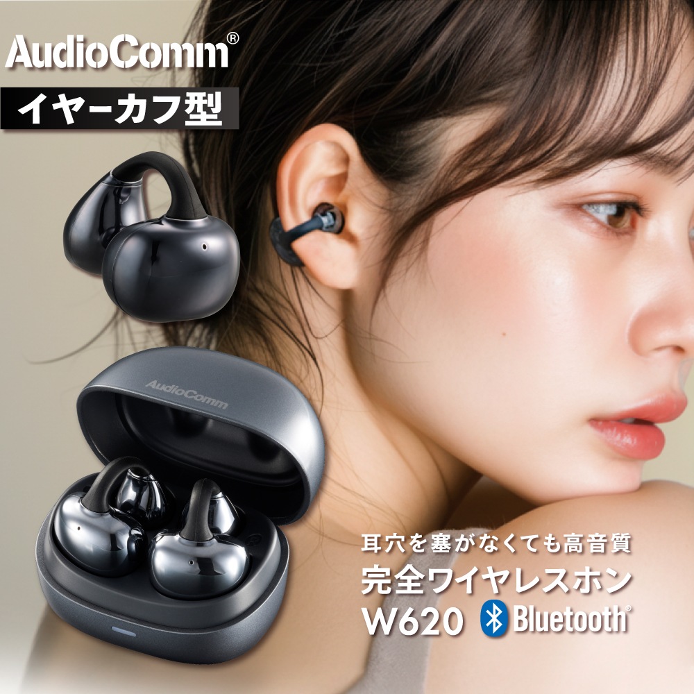 AudioComm �����磻��쥹�ۥ� ���䡼���շ� �֥�å���HP-W620N-H 03-3196