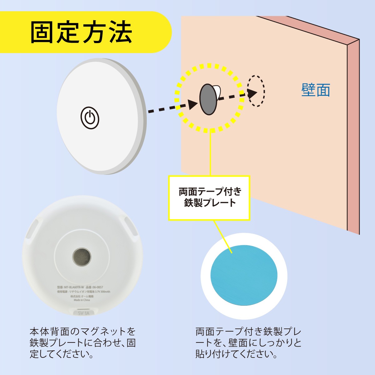 LEDå饤ȡNIT-BLA60TR-W 06-0857