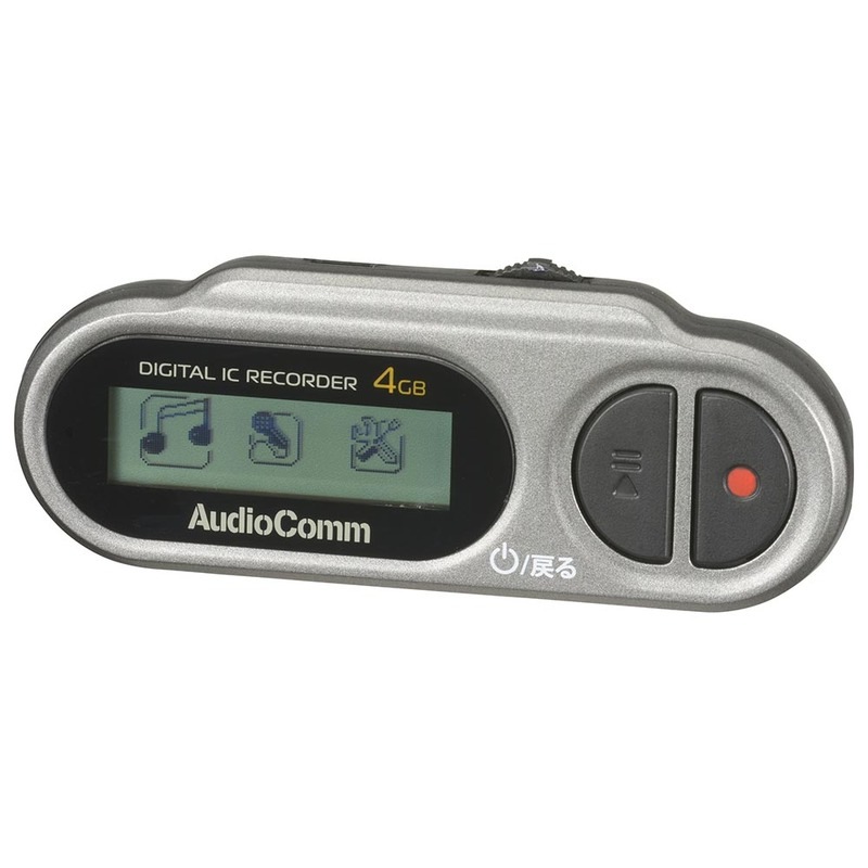 AudioComm ǥIC쥳 4GB ӼICR-U115N 03-1453