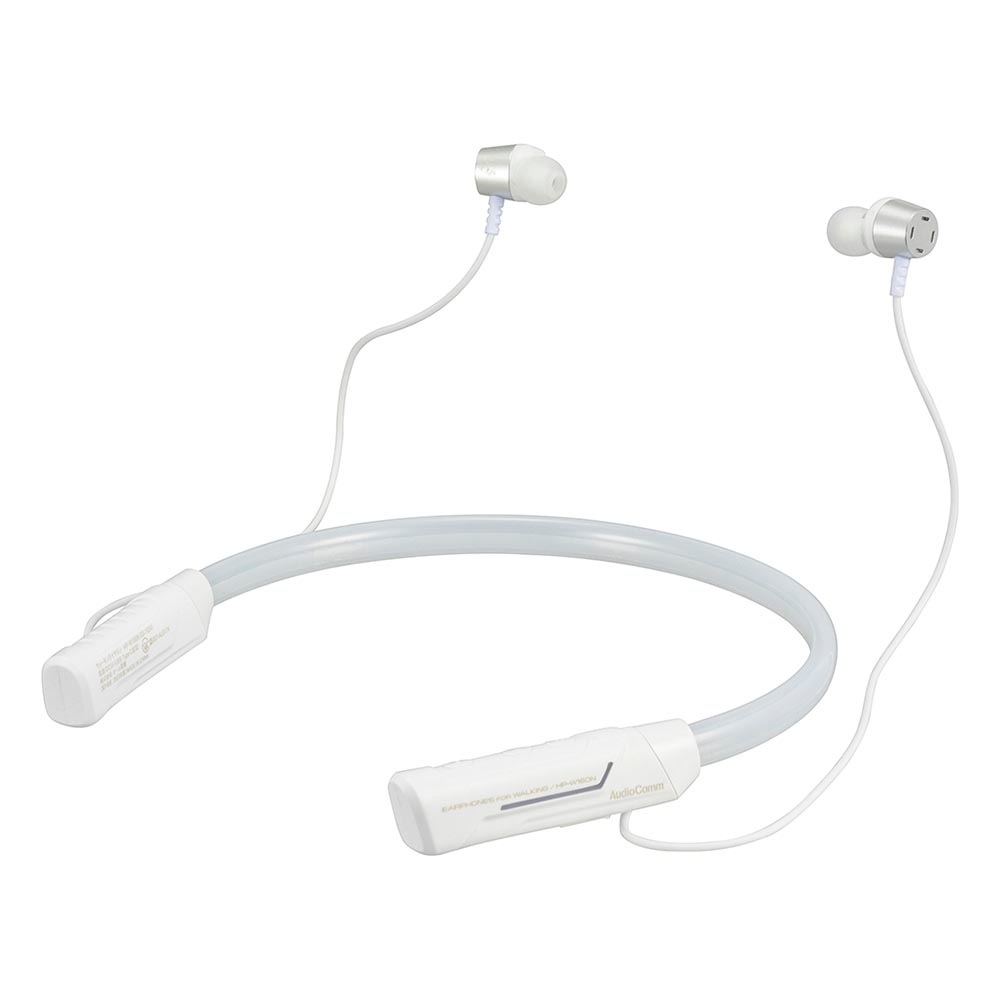 AudioComm ウォーキングイヤホン ワイヤレス LED内蔵｜HP-W160N