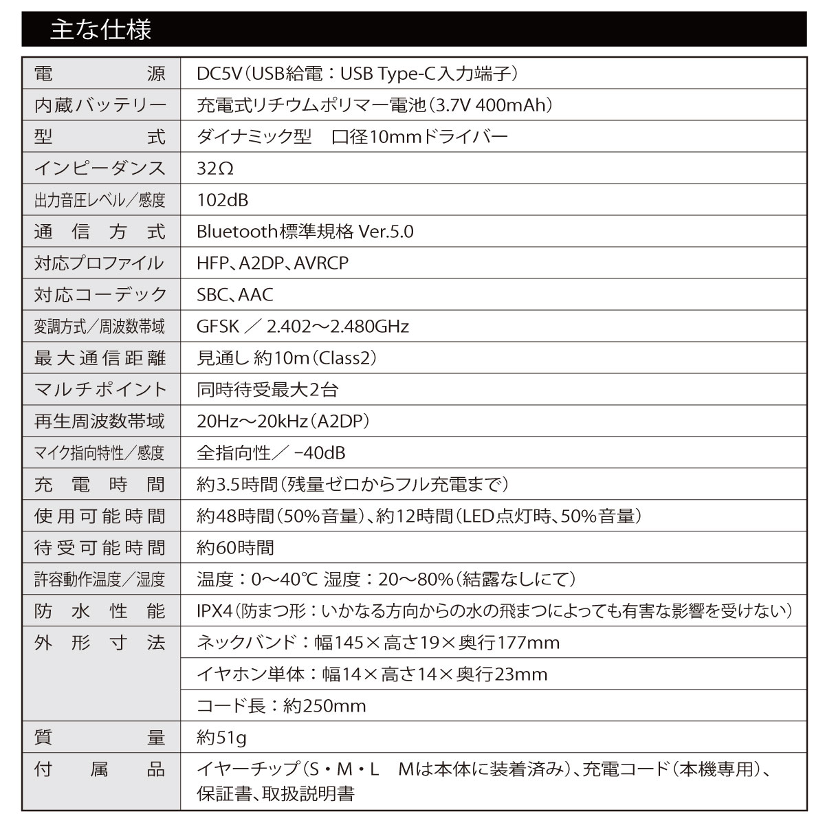 AudioComm ���������󥰥���ۥ� �磻��쥹 LED��¢��HP-W160N 03-1924