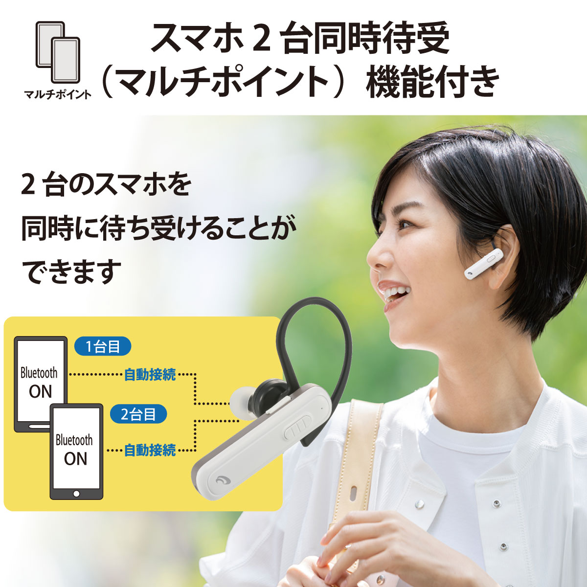 AudioComm �磻��쥹���󥰥륤��ۥ� �ۥ磻�ȡ�HST-W52N-W 03-0419