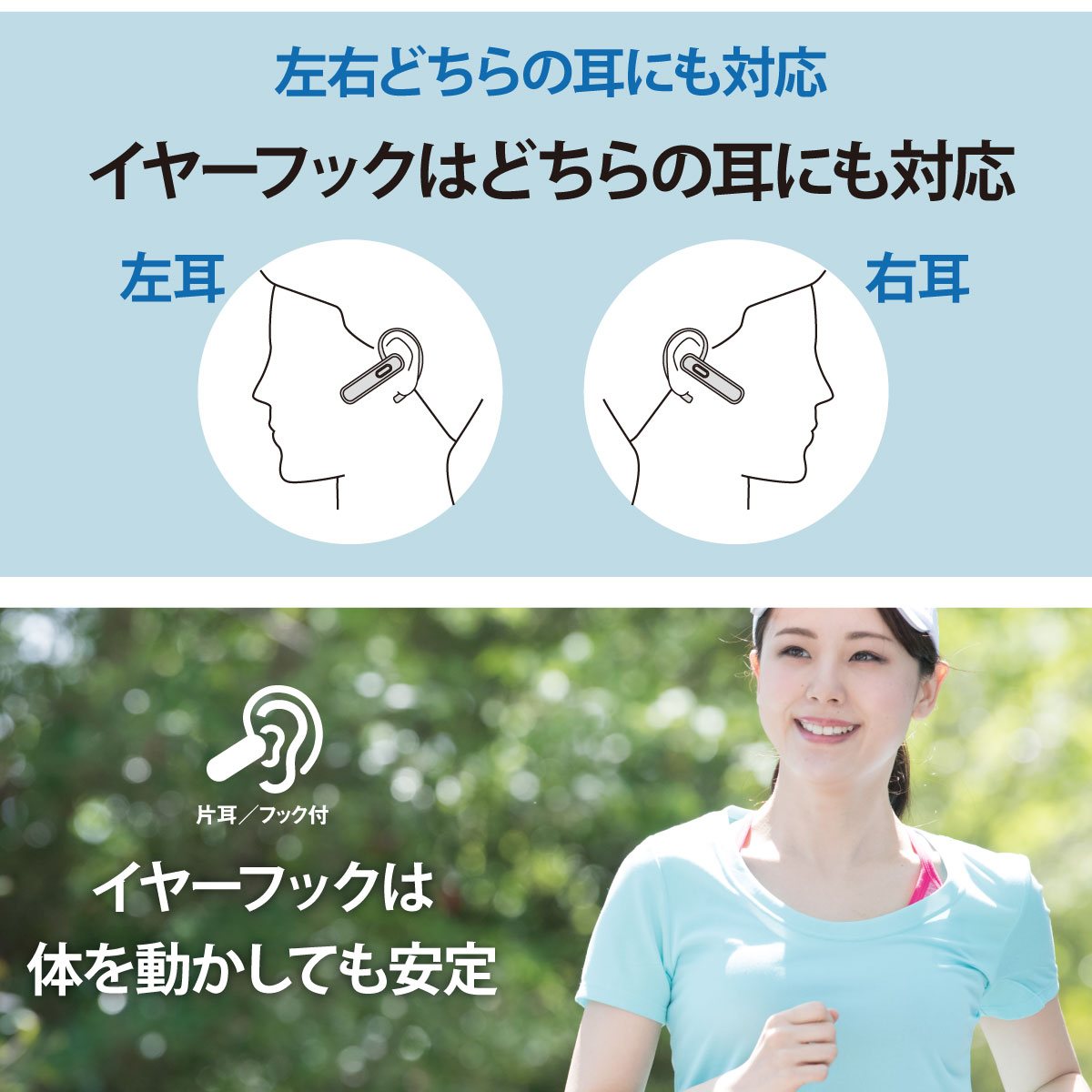 AudioComm �磻��쥹���󥰥륤��ۥ� �ۥ磻�ȡ�HST-W52N-W 03-0419