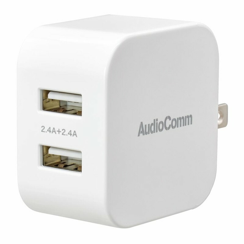 AudioComm USB㡼㡼 4.8A USB-A2MAV-AU242N 03-6153