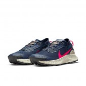 ナイキ Nike ペガサス トレイル 3 GTX ランニングシューズ DC8793-401(オブシディアン/サイレンレッド)