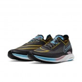 ナイキ Nike ズームX ストリークフライ ランニングシューズ DV1034-010(ブラック/ダークサルファー/ホワイト/クロリンブルー)