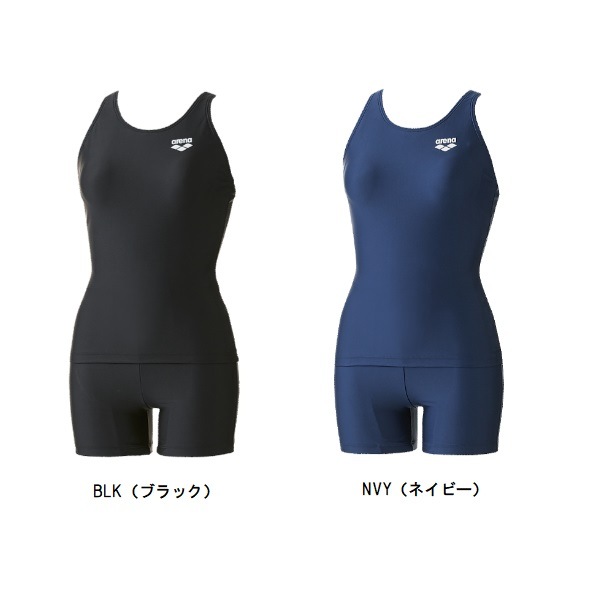 arena カラフル迷彩 ジュニア水着 FINAマークあり ジュニア水着 女子 競泳水着 arena アリーナ ARN