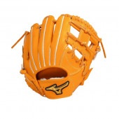 ミズノ MIZUNO 軟式用 ミズノプロ 限定モデル【内野MM型:サイズ9】 軟式グローブ 1AJGR98013-542(ビターオレンジ)