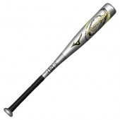 ミズノ MIZUNO 少年軟式用ヒッティングナビ(FRP製/66cm/平均360g) ジュニア軟式バット 1CJFY12566-03(シルバー)