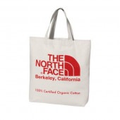 ザ・ノースフェイス THE NORTH FACE TNFオーガニックコットントート アウトドアバッグ・トートバッグ NM81971-TR(ナチュラル×TNFレッド)
