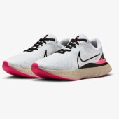 ナイキ Nike リアクト インフィニティ ラン フライニット 3 DH5392-101(ホワイト/パールホワイト/ハイパーピンク/ブラック) ランニングシューズ