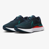 ナイキ Nike リアクト インフィニティ ラン フライニット 3 DH5392-401(オブシディアン/ホワイト/ライトクリムゾン/ブライトスプルース) ランニングシューズ