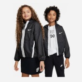 ナイキ Nike YTH ODP ウーブン ジャケット DQ8744-010(ブラック/ダークスモークグレー) ジュニアウインドブレーカー