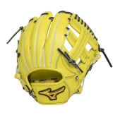 ミズノ MIZUNO 硬式用 ミズノプロ限定皮革【内野手用 II :サイズ9】 1AJGH27113-40(ナチュラルライム) 硬式グローブ