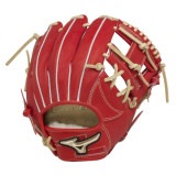 ミズノ MIZUNO 硬式用 グローバルエリート ∞インフィニティNEO【内野手用4/6:サイズ9】 1AJGH27313-70(ラディッシュ) 硬式グローブ
