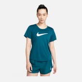 ナイキ Nike ウィメンズ SWRN S/S トップ DX4209-460(ヴァレリアンブルー/ピュアプラチナ/(ホワイト)) レディースランニングTシャツ