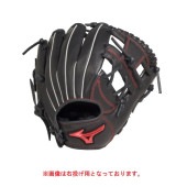 ミズノ MIZUNO 少年軟式用ウィルドライブ レッド【オールラウンド用/サイズM】 左投げ用 1AJGY27830-09H(ブラック) ジュニア軟式グラブ