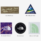 ザ・ノース・フェイス THE NORTH FACE TNFプリントステッカー NN32348 スポーツグッズ・アウトドアグッズ ノースフェイス