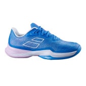 バボラ BABOLAT ウィメンズ用ジェットマッハ3 SG (砂入り人工芝) 31S23684-4106(フレンチブルー) レディーステニスシューズ