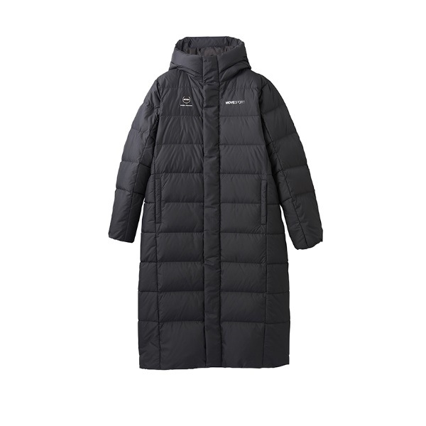 デサント DESCENTE スーパーロングダウンコート DMMWJC46-BK(ブラック