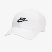 ナイキ Nike アンストラクチャード クラブ フューチュラ ウォッシュ キャップ FB5368-100(ホワイト/ブラック) スポーツキャップ
