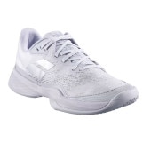 �Хܥ� BABOLAT Jet Mach 3 Sand Grass Women (�����å� �ޥå� 3) 3A1S25B684-WHGR(�ۥ磻��/���졼) ��ǥ������ƥ˥����塼��