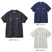 デサント DESCENTE 総柄ジャガード 半袖シャツ ST5SHT03M 半袖Tシャツ