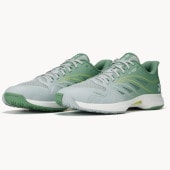ヨネックス YONEX パワークッションエアラスダッシュ5 ワイド GC SHTAD5WG-809(グレー/ペールグリーン) テニスシューズ(クレー・砂入り人工芝用)
