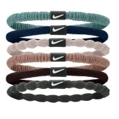 ナイキ Nike フレックス ヘアタイ 6本パック BN2085-031(キャノン/ローズゴールド/ホワイト) スポーツグッズ・ヘアーバンド