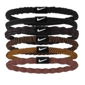 ナイキ Nike フレックス ヘアタイ 6本パック BN2085-205(カカオウォオ/レッドセピオ/ホワイト) スポーツグッズ・ヘアーバンド