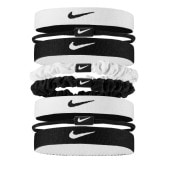 ナイキ Nike フレックス クラシック ミックスヘアタイ 8本パック BN2086-127(ホワイト/ブラック/ブラック) スポーツグッズ・ヘアーバンド