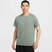 ナイキ Nike DF UV マイラー S/S トップ DV9316-364(クレイグリーン/(リフレクティブシルバー)) ランニングTシャツ
