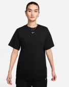 ナイキ Nike ウィメンズ NSW エッセンシャル フェニックス LBR S/S Tシャツ FD4150-010(ブラック/ホワイト) レディースTシャツ