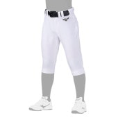 ミズノ MIZUNO 【グローバルエリート】ストレッチパンツ/ショートフィットタイプ 12JDBU85-01(ホワイト) ジュニア野球ユニフォームパンツ