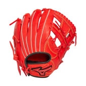 ミズノ MIZUNO ジュニア軟式用ウィルドライブ レッド IBE限定カラー【オールラウンド用/サイズM】 1AJGY33220-7009(ラディッシュ×ブラック) 少年軟式グローブ