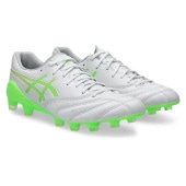 アシックス asics DS LIGHT X-FLY 6 1101A076-100(White/Green Gecko) サッカースパイク