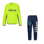 アスレタ ATHLETA ピステスーツ 02318-FYEL(Fイエロー) サッカートレーニングウエア上下セット