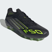 アディダス adidas F50 ELITE HG/AG ジャパン / 土・人工芝用 / F50 Elite HG/AG Japan JR1702(コアブラック/アイアンメタリック/ルシッドレモン) サッカースパイク